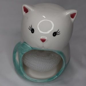 Cute Cat Mermaid Scrub Holder & Scrub
